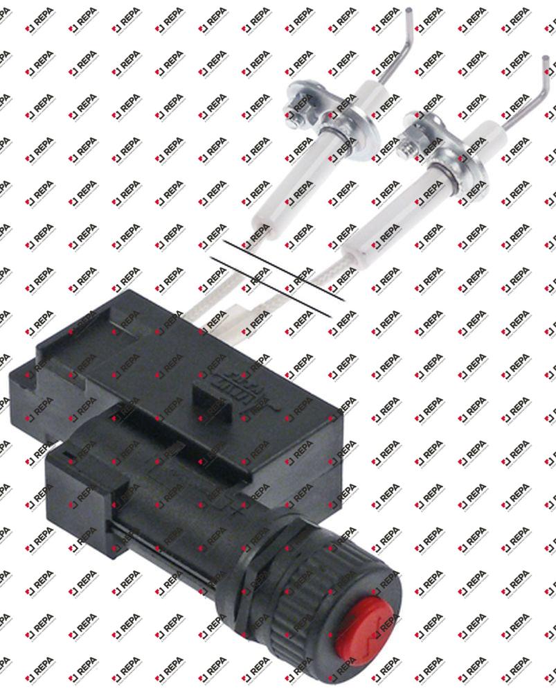 Piezoelectric igniter mounting ø 20mm