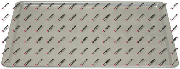 Baking sheet steel aluminium coated H 10mm L 320mm