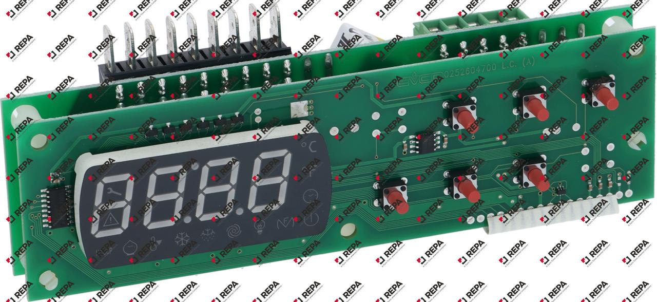 Electronic controller 230V mounting measurements