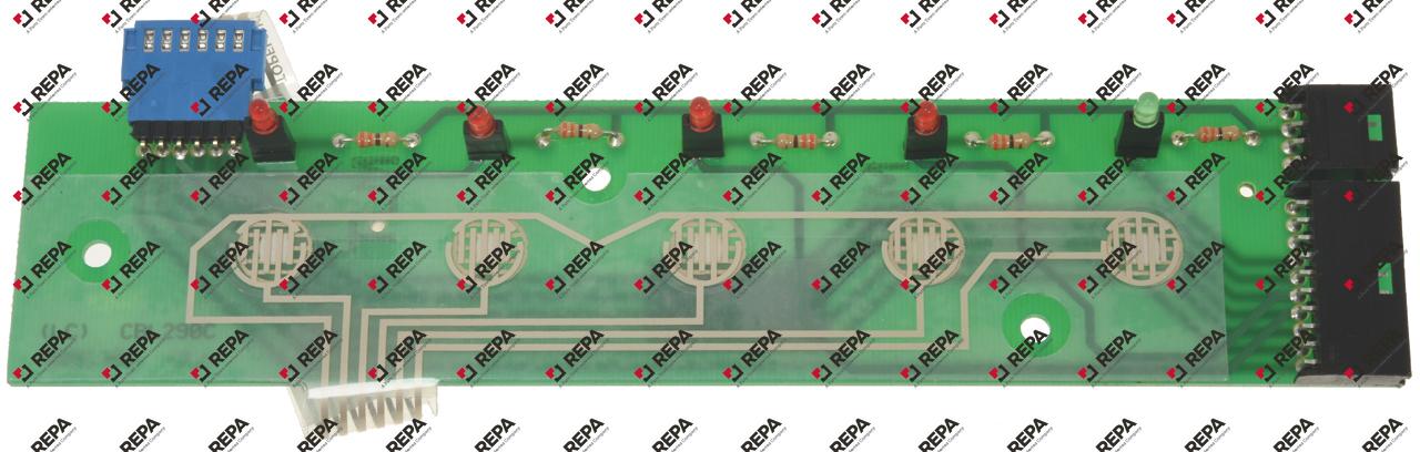 keypad PCB mounting pos. left