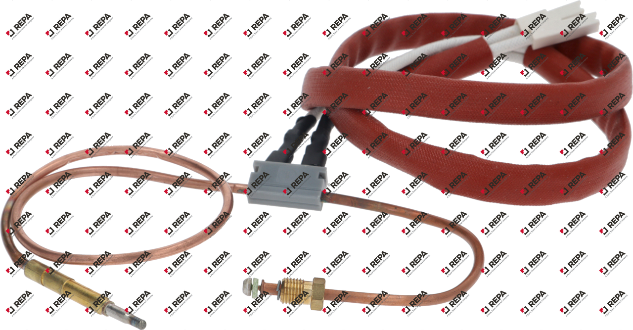 Thermoelement mit Unterbrecher M9x1 Länge 1500mm Anschluss zum Brenner Durchmesser 6mm(6.5mm) - 107.932