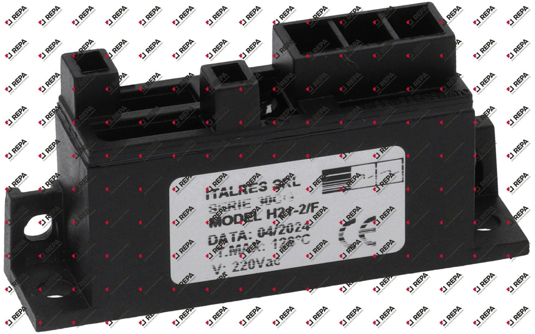 Ignition unit outputs 2 230VAC 0,6VA 50Hz