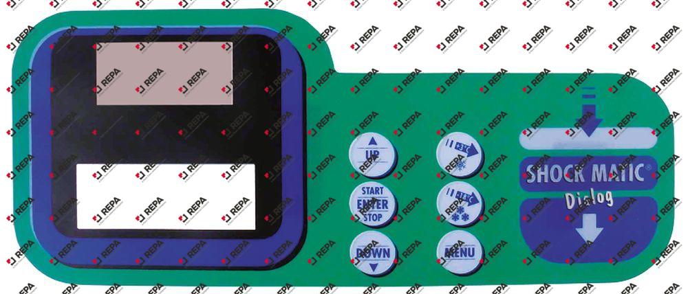 Keypad foil L 300mm W 125mm