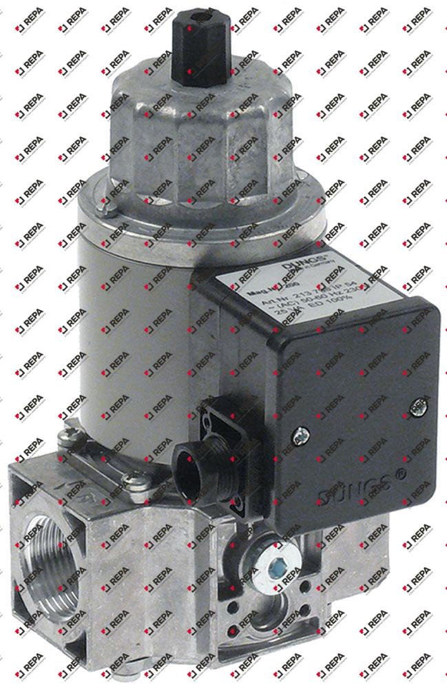 Solenoid valve connection 1" L 76mm 230VAC DUNGS