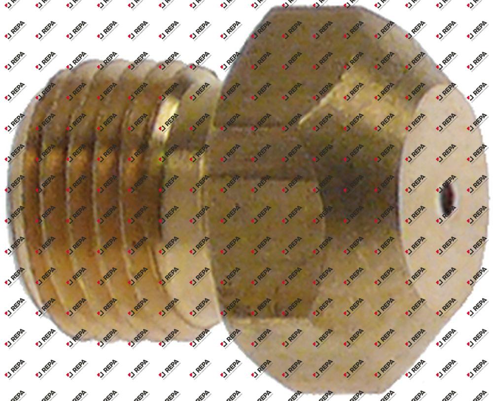 Gasdüse Gewinde M10x1 SW 12  Bohrung ø 1,75 mm
