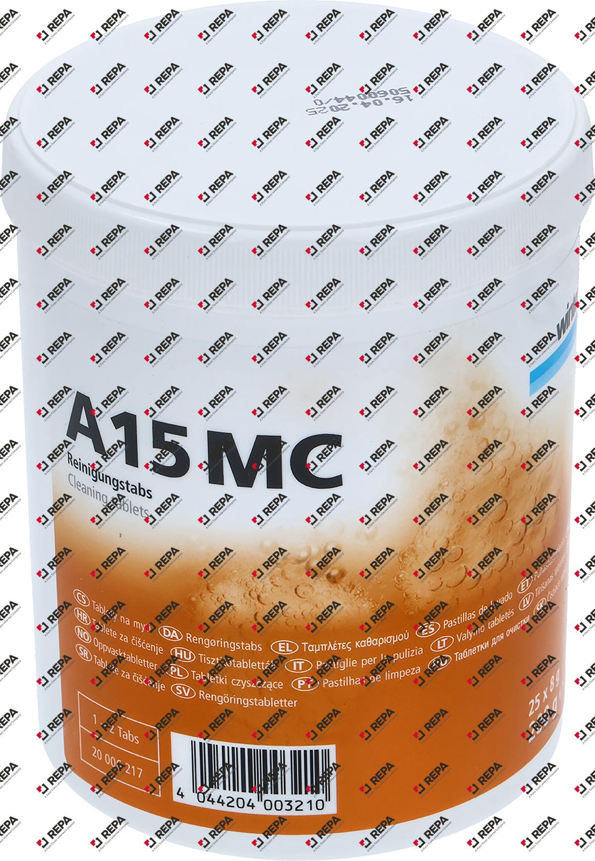 Reiniger-Tabs A15MC 25 Tabletten à 8g