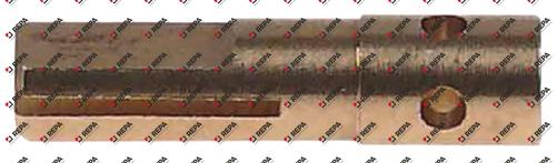 Gashahnachse Achse ø 8x6,5mm Achslänge 22/14mm