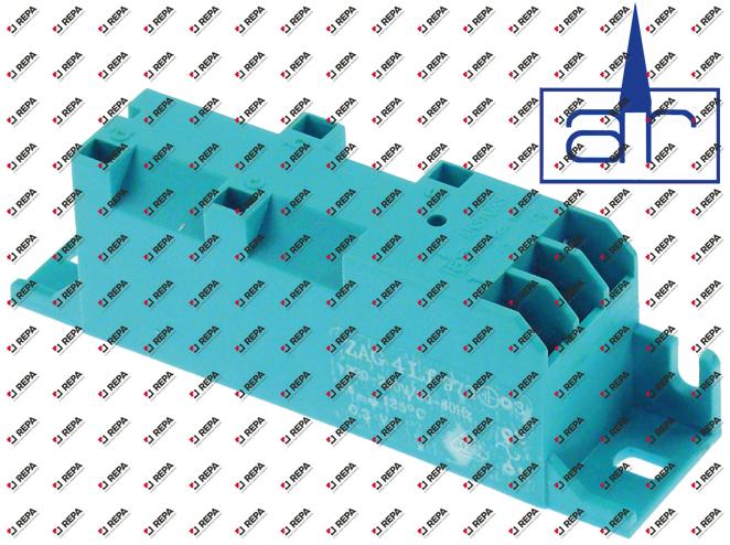 Zündgruppe Ausgänge 4  230VAC Maße 111x28x34mm