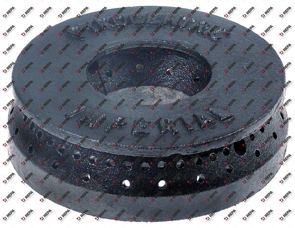 burner cap ø 117mm with central hole