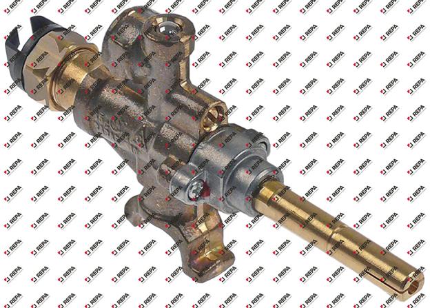 gas tap SABAF type 10 gas inlet pipe flange ø16mm