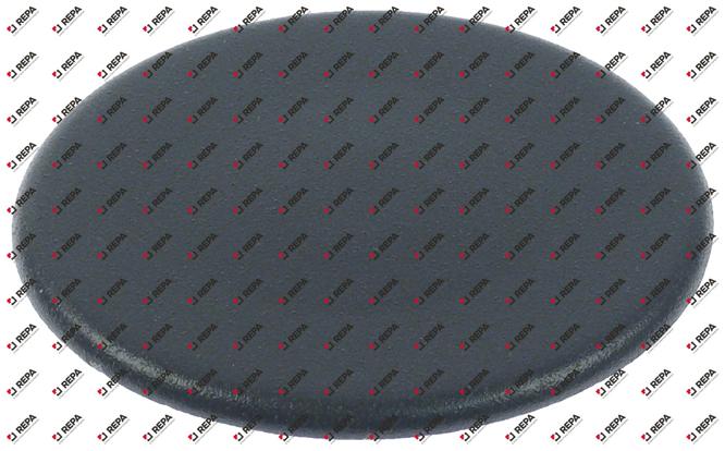 chapeau de brûleur 1,8kW ø 75mm mat