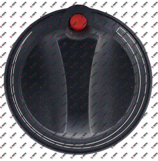 knob graduated ø 55mm shaft ø 6x4.6mm