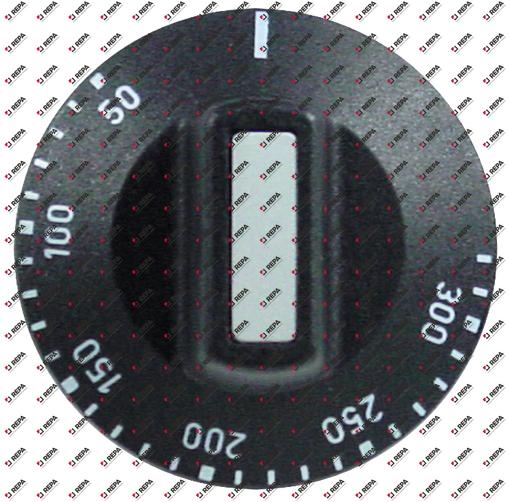 Manette thermostat t.max. 300°C ø 50mm