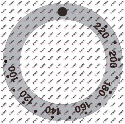 Knebelsymbol Thermostat T.max. 220 °C 100-220°C