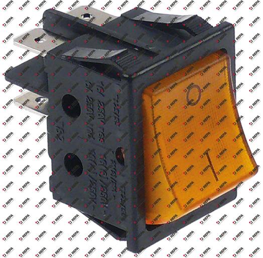 Momentary rocker switch