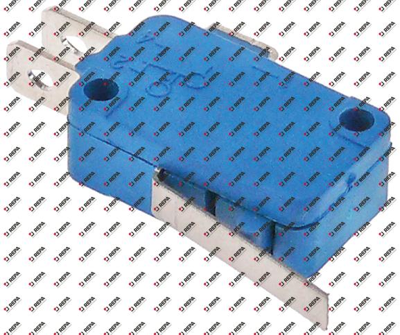 Microswitch lever-operated 250V 16A 1CO L1 29mm