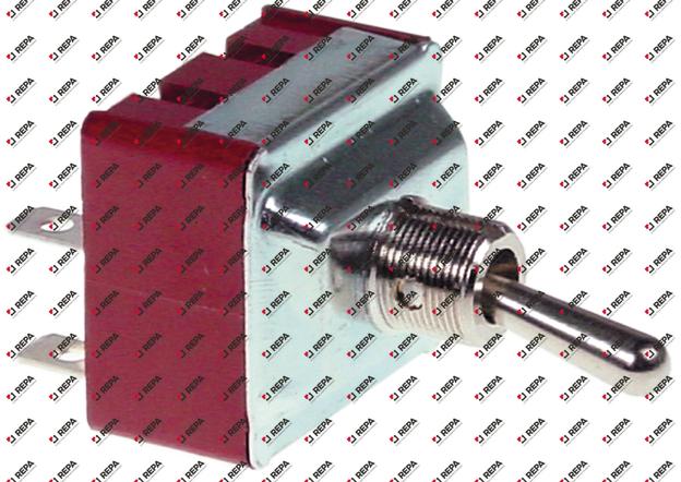 Interrupteur à levier 250V 3NO 15A