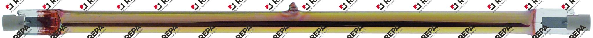 Infrared lamp socket R7s 240V 1300W L 255mm ø 10mm