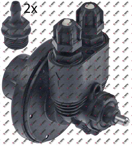 Dosiergerät Typ Modell 2 Klarspüler Eingang 4x6mm