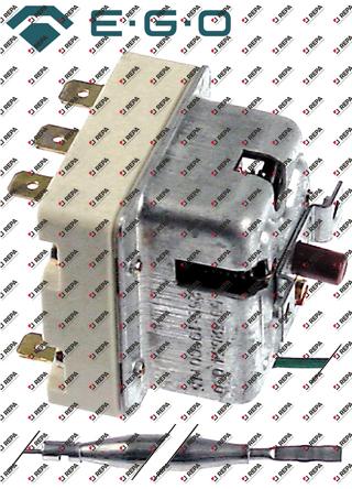 safety thermostat switch-off temp. 255°C 3-pole
