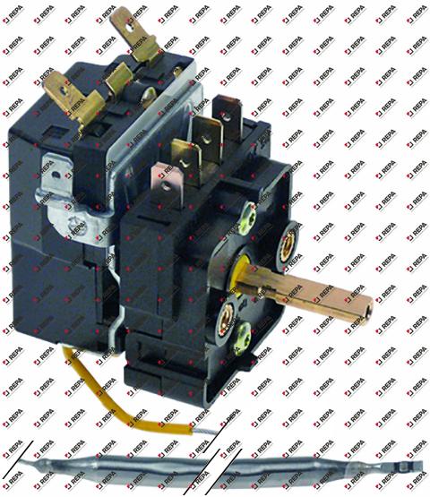 Thermostat t.max. 110°C 1-pole 1NC 16A probe ø 6mm