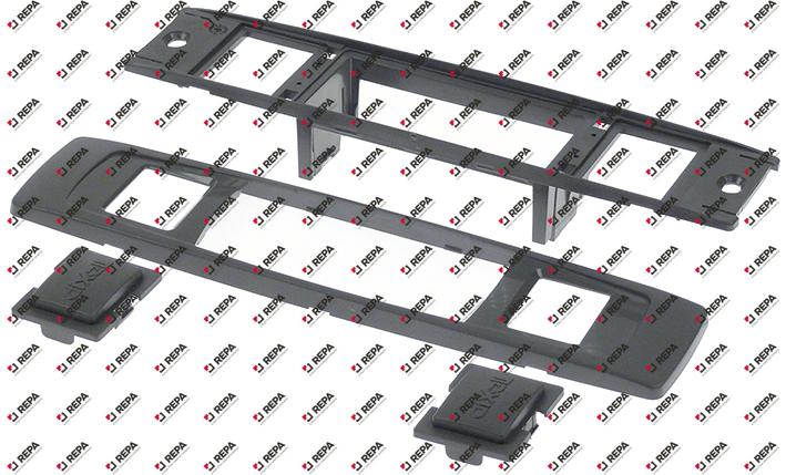 Adapter inbouwmaat 71x29mm voor reducering