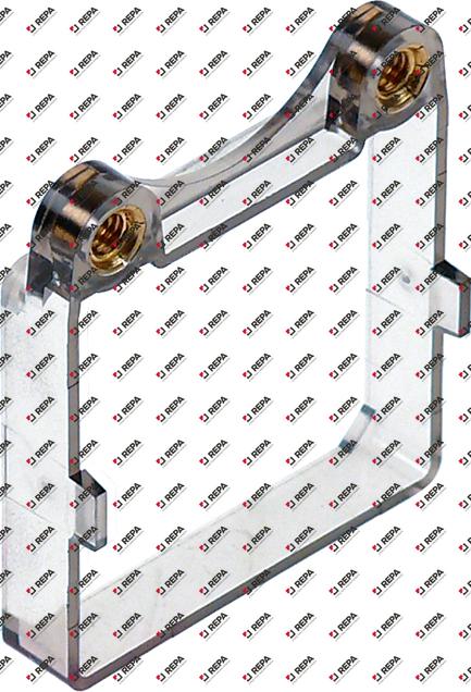 Adaptateur pour fixation par bride