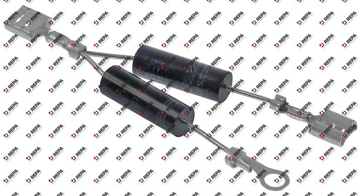 HV-Diode Typ RG404 Anschluss F6,3mm / Öse M4
