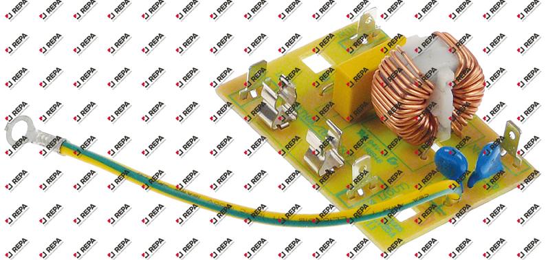 netfilter type MDFLT25A 250V 50/60Hz geleider 2