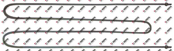 Heating element 1500W 230V L 646mm 2 hole fixing