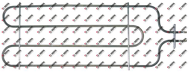 Heating element 600W 230V L 480mm L1 40mm L2 440mm