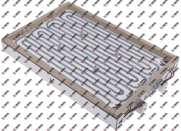 Strahlungsheizkörper rechteckig 3500W 400V L 415mm