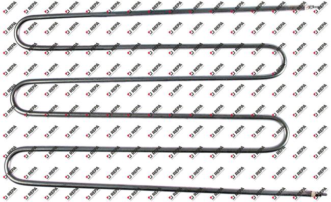 Heating element 1200W 230V L 410mm bain marie