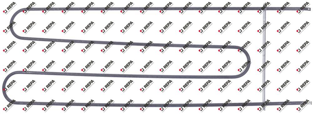 Heating element 1250W 220V L 613mm for pizza oven