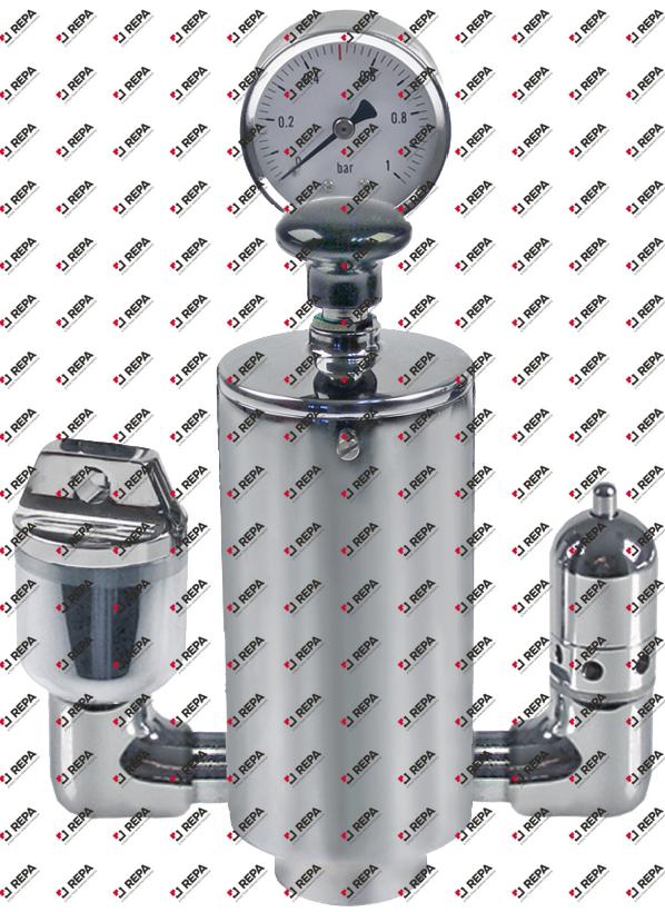 Sicherheitsarmatur Gewinde 3/4" H 200 mm B 150 mm
