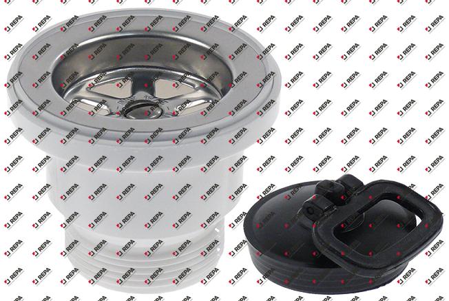 Drain fitting H 68mm ED ø 78mm thread 1 1/2" ET