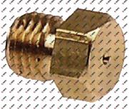 Düse Gewinde M6x0,75 L 9 mm Bohrung ø 0,8 mm