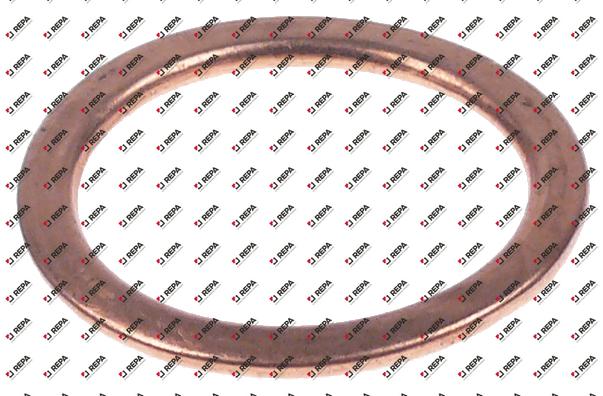 gasket copper ED ø 28mm ID ø 34mm thickness 3mm