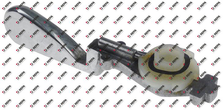 Lever aluminium hole ø 19mm left  dosing pump