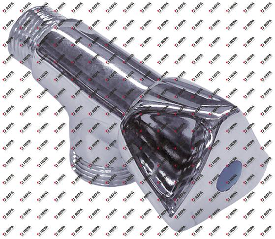 hoekventiel bovendeel 1/2" driekantgreep