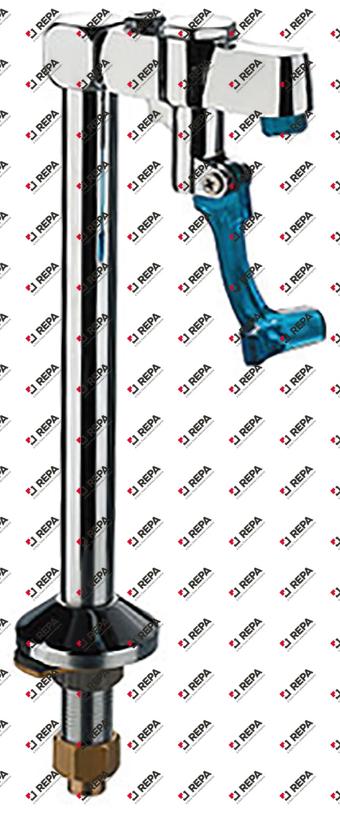 distributore d'acqua H 236mm attacco 1/2" inox