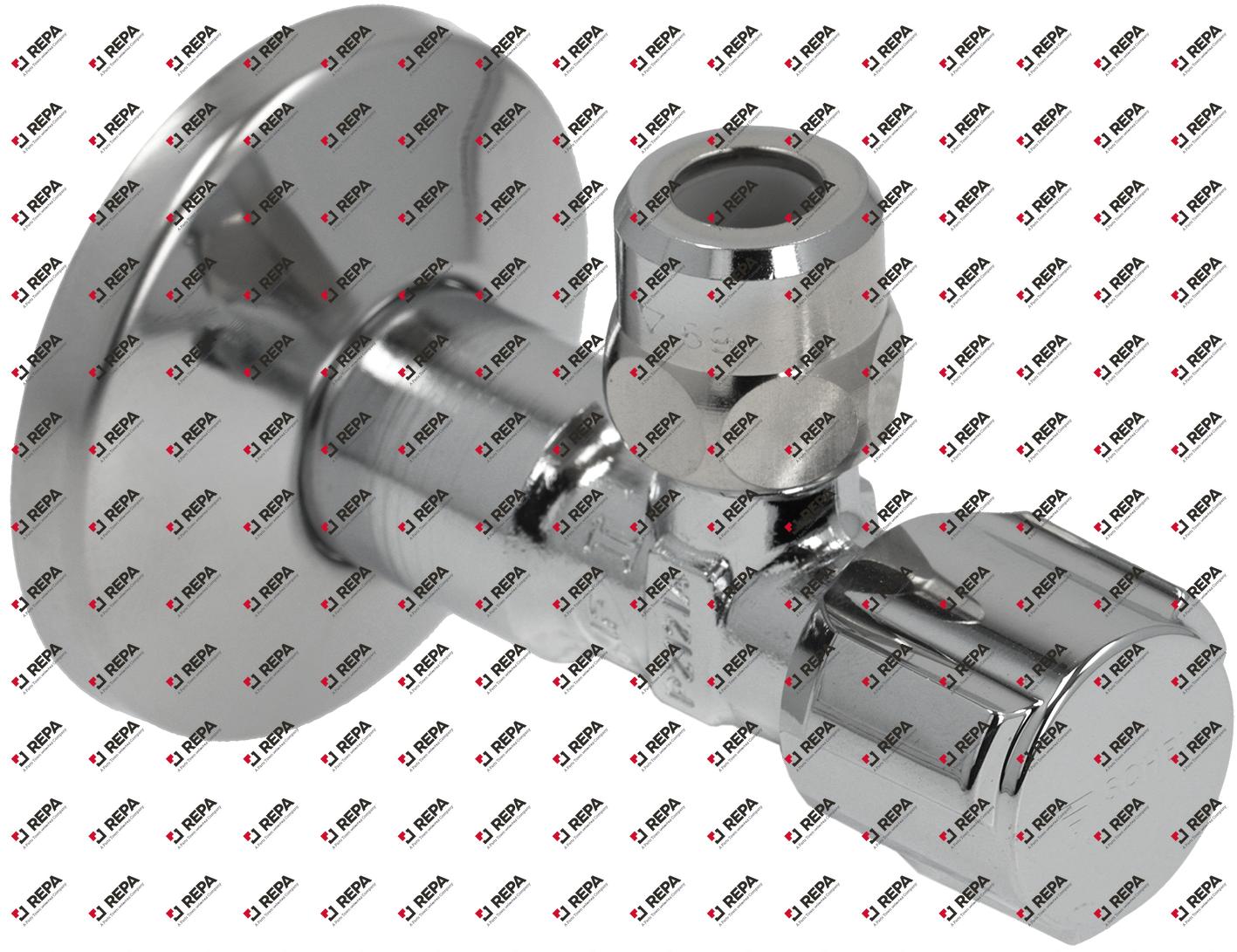 Eckventil Eingang 1/2" Ausgang 3/8" (ø10mm)