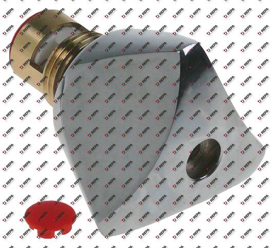Keramikoberteil mit Griff Gewinde 1/2"