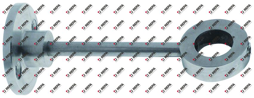 supporto a muro acciaio inox int. ø 20,1 mm