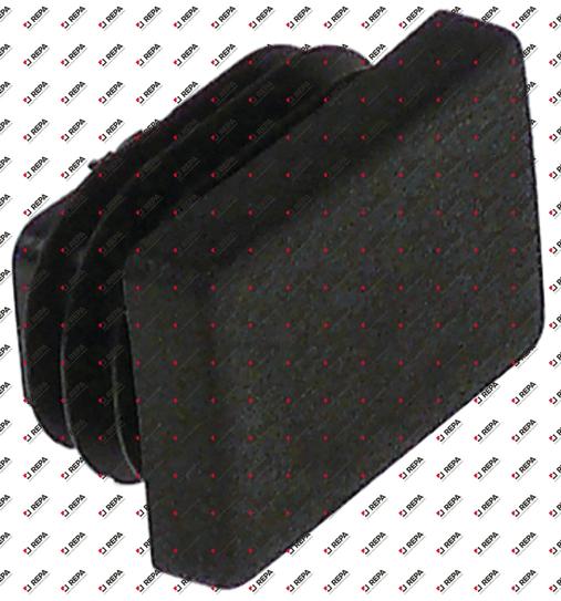 tappo terminale L 30mm lar. 20mm con. 1 pz