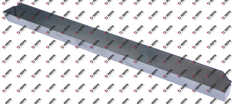 grease collecting tray L 500mm W 37mm H 42mm