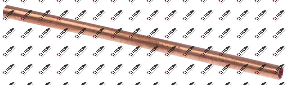 tube de cuivre cuivre int. ø 3,8mm lon. 0,1m