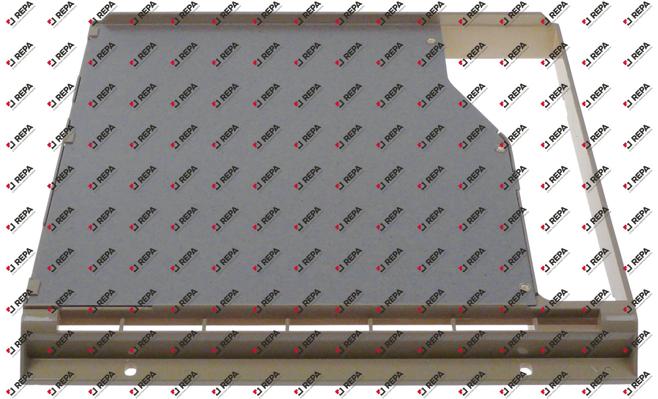 cooking chamber ceiling L 326mm W 323mm H 40mm