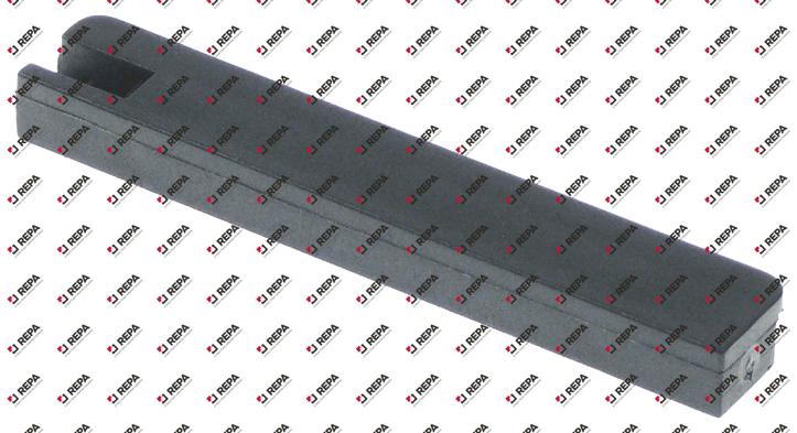 Rail de guidage plastique H 8mm L 79mm lar. 13mm
