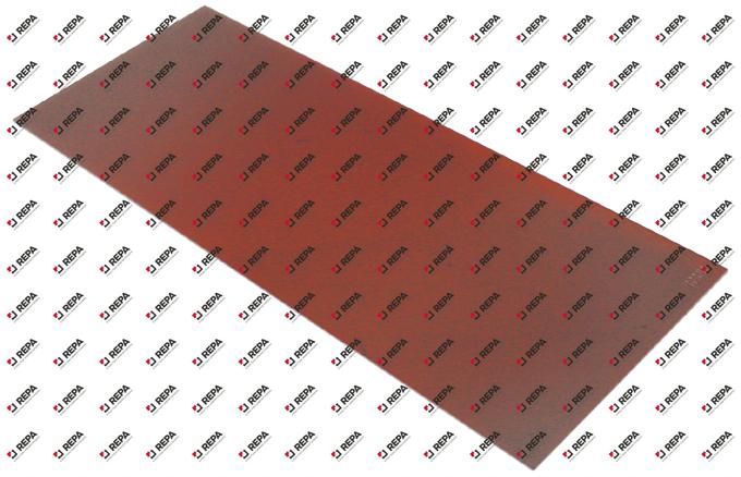 Vitre L 750 mm lar. 260 mm épaisseur 4 mm DK
